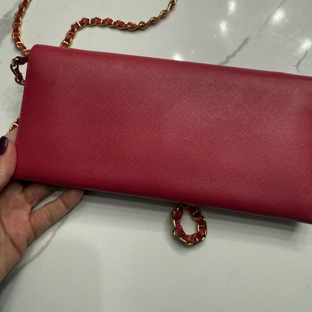 Prada Saffiano Wallet on Chain or clutch - Picture 10 of 12